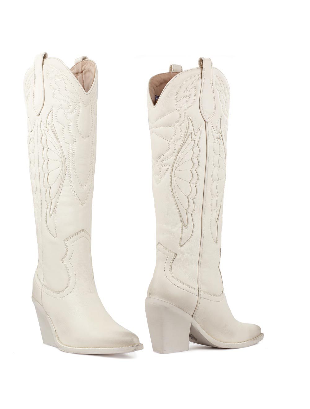 Bronx cowboyboots New-Kole Complete Off-White