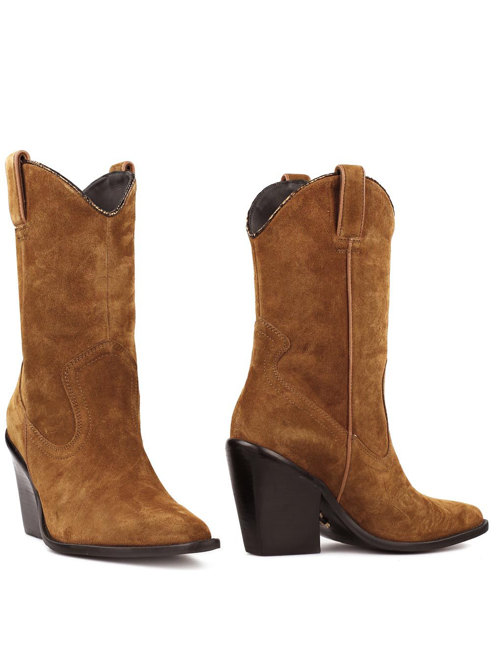Cognac BRONX Hoge laarzen NEW MELANIE 14259-P | Omoda