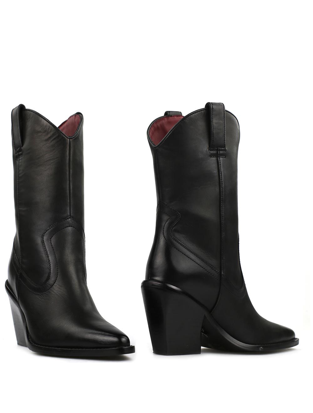 Bronx cowboylaarsjes New-Kole Zwart