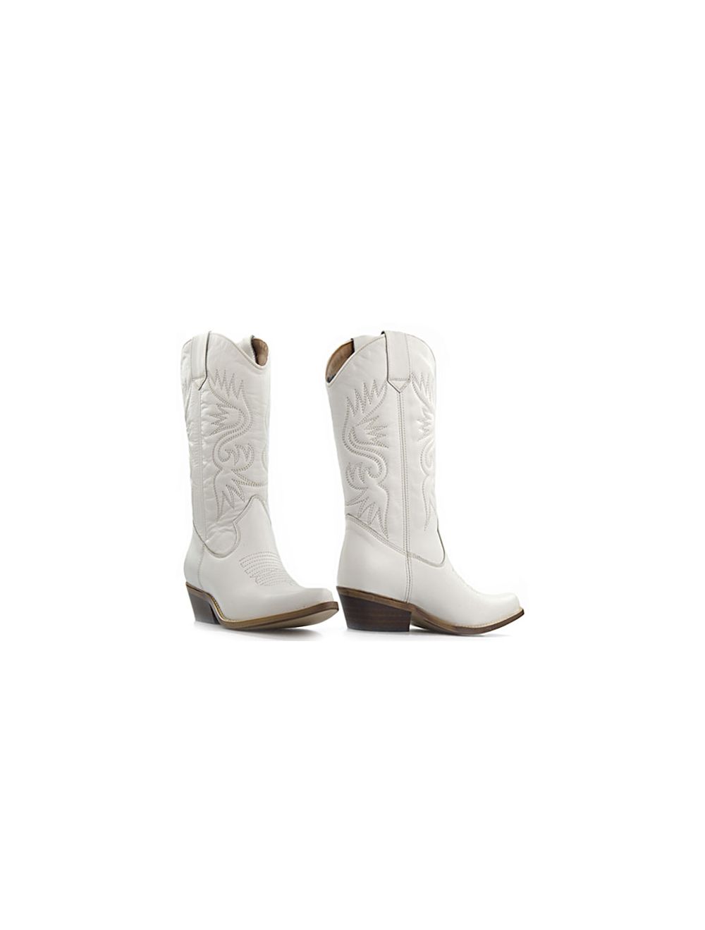 DWRS High Texas 20532 cowboylaarzen wit - wedding boots