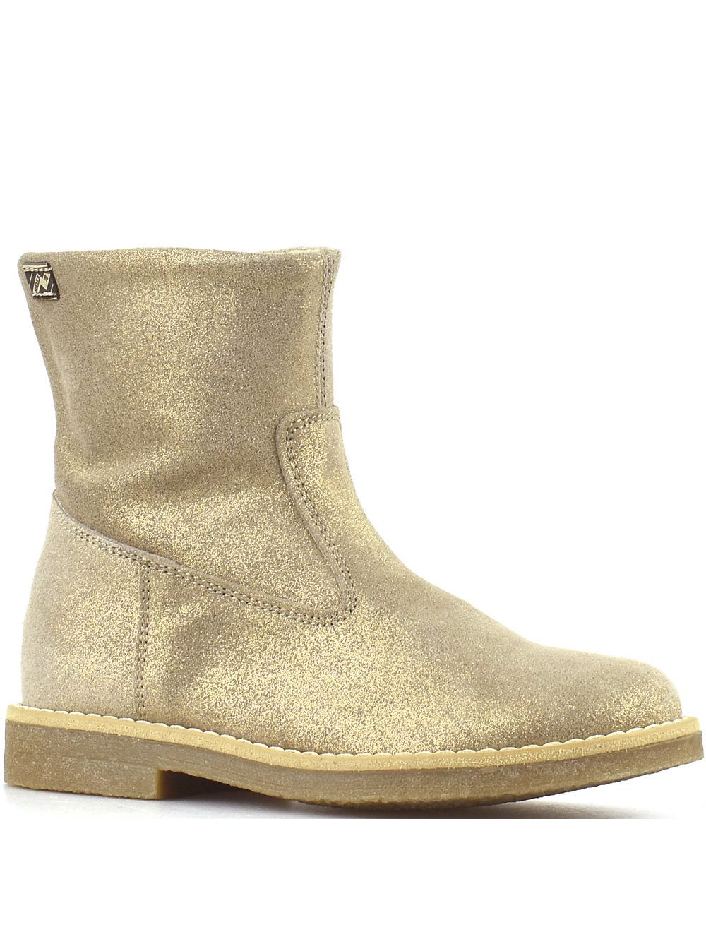 Shoeb76 laarsjes B850AL9 goud met glitters