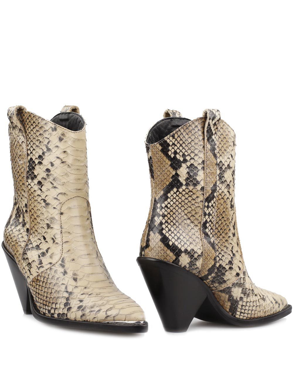 Toral laarsjes TL-12031 Snake - Beige