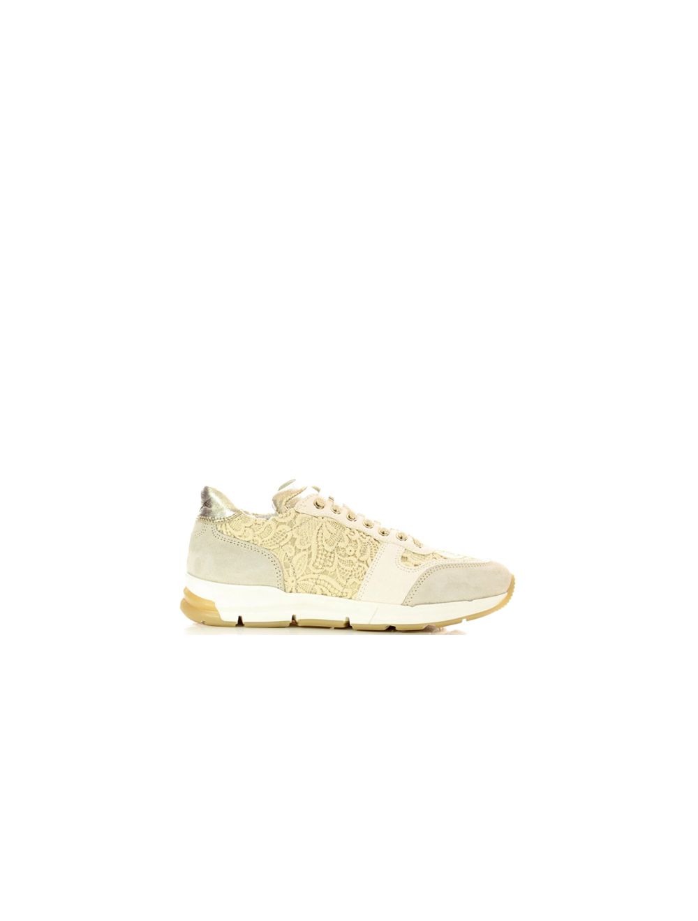 Zecchino d'Oro Sneakers beige kant 6202