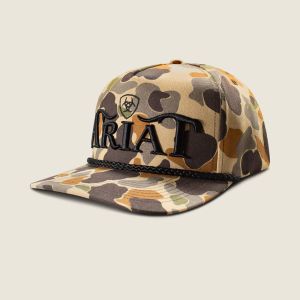 Ariat 3D Embroidered Camo Cap Tan