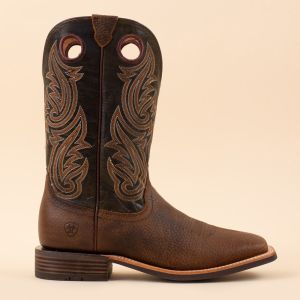 Ariat cowboyboots Highland Toughstock Brown rechts