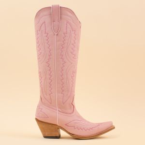 Ariat cowboylaarzen Casanova pink rechts