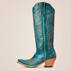 Ariat cowboylaarzen Casanova turquoise