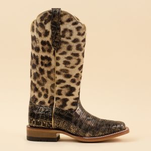 Ariat cowboylaarzen Frontier Farrah Leopard rechts