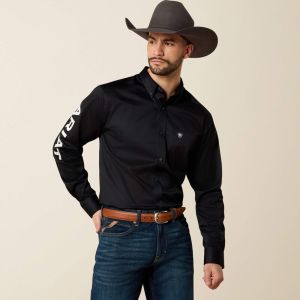 Ariat Team Logo Twill Fitted Western Shirt
