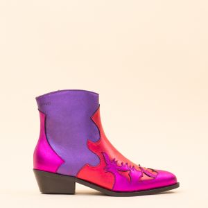 DWRS enkellaarsjes 3631 Monkey Purple - Raspberry