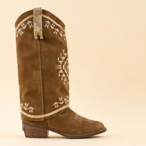Nemonic 2378 boots Tabaco suede