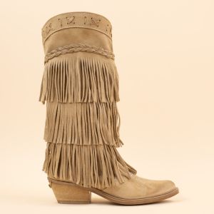 Nemonic fringe boots 2493 Bambi rechts
