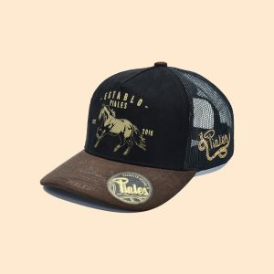 Piales Cap Horse Suede Black new