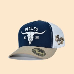 Piales Cap Longhorn Navy - Beige