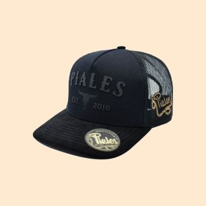 Piales Cap Suede Black new