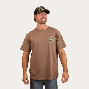 Ringers Western Signature Bull Loose T-Shirt Brown