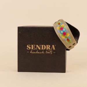 Sendra boot belts Arnes 244 beige new