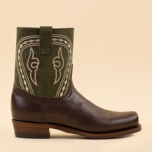 Sendra cowboyboots 17455 Bronco Verde rechts