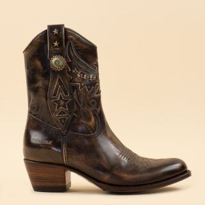Sendra cowboyboots 18673 Denver Canela rechts