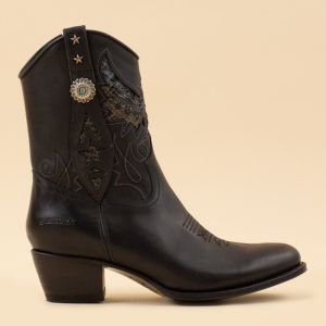 Sendra cowboyboots 18673 Flota Negro Bras rechts