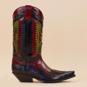 Sendra cowboyboots 3840 flora rechts