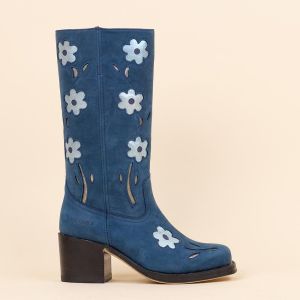 Sendra retro boots 4755 Blue Ocean