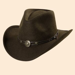Stars & Stripes Cowboyhat Idaho Brown