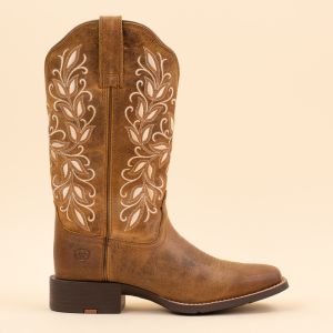 Ariat cowboyboots Round Up Holly Pearl rechts