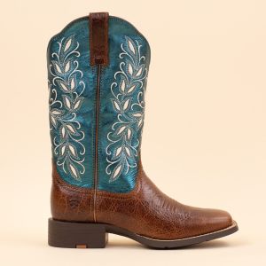 Ariat cowboyboots Round Up Holly Sea rechts