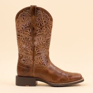 Ariat cowboyboots Round Up Remuda Tan rechts