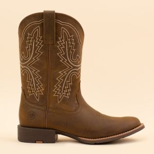 Ariat cowboyboots Sport Stratten Distressed Brown rechts