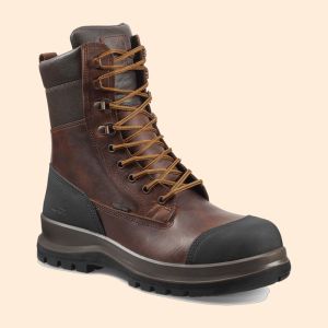 Carhartt Detroit S3 HIgh Work Boots Dark Brown