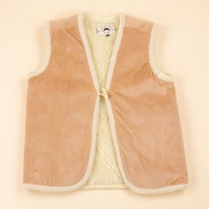 Moonrise dames bodywarmer wol Zaniah velvet beige