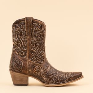 Myra Bag Boots Paisley Vintage Tawny Brown new