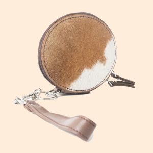 Myra Bag Mesa Halo Hairon Coin Pouch Mocha