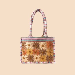 Myra Bag Tote Bag Prairie Sunflower Festival