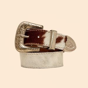 Myra Bag Whoop Hairon Leather Belt voorkant