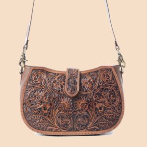 Myra Bag Wildflowers of the Prairie Bag Brown