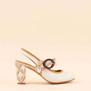 Nemonic 2306 retro shoes beige