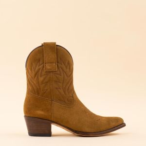 Sendra 18495S enkellaarsjes camel