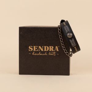 Sendra boot belts Arnes 599 Black - Zwart met Antraciet