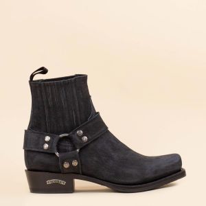 Sendra heren cowboyboots 15276 oxido negro rechts