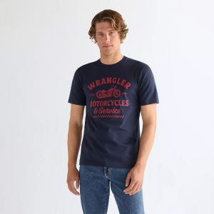 Wrangler Regular Americana Tee Navy