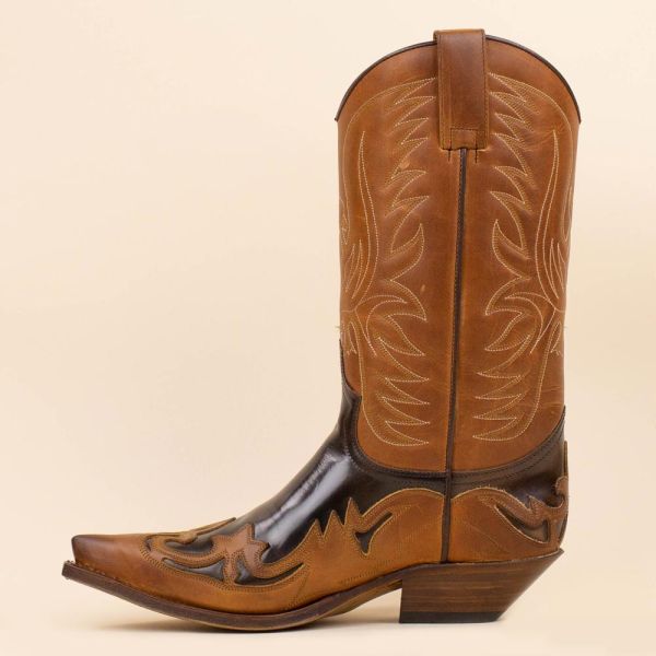 Sendra heren cowboyboots 3241 evolution tang