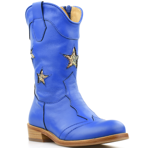 Verplicht Paradox geloof Zecchino d'Oro laarzen 1880 blauw met sterren